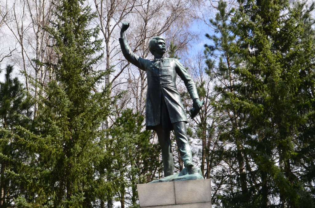 Setkání vlastenců a příznivců ANS v Havlíčkově Brodě 9.dubna 2022 u pomníku Karla Havlíčka Borovského&nbsp;(video)