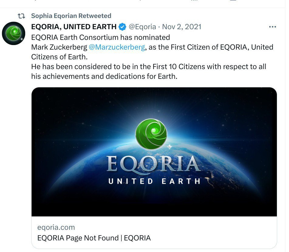 Už jste slyšeli o Eqaria? A víte, co znamená termín singularita? High-tech NWO plán na zotročení lidstva v celosvětovém komunismu United Earth&nbsp;Equoria